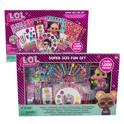 lol surprise! 1000pc super size art set -- 6 per case