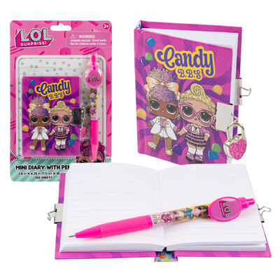 lol surprise mini diaries with pen -- 12 per case
