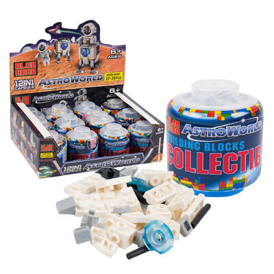 blok head space flight building blocks - 27-33pcs -- 48 per case