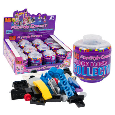 blok head dream girl building blocks - 26-35 pieces -- 48 per case