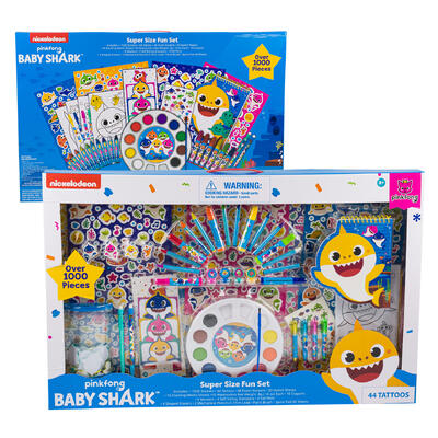 baby shark 1000pc art set - - -- 6 per case