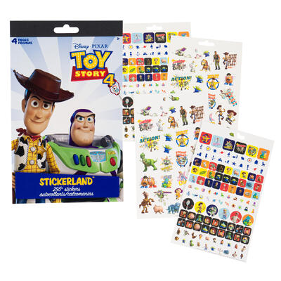toy story 4 stickerland -- 72 per box