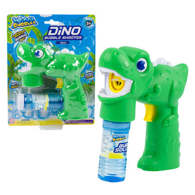 dino bubble shooter - 1.9oz - green -- 12 per case