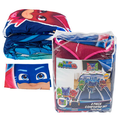 pj masks 2pc comforter set- twin full -- 1 per case