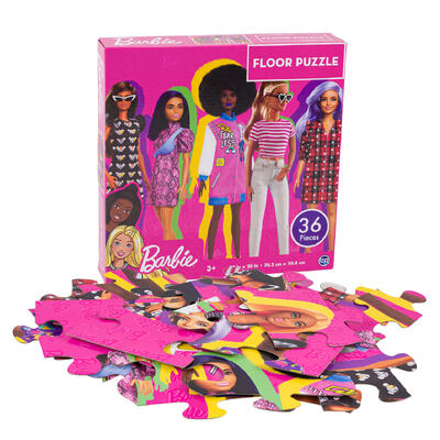 barbie 36pc floor puzzle -- 6 per case