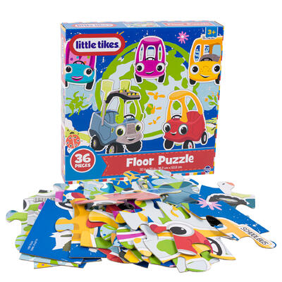 little tikes 36pc floor puzzle -- 6 per case