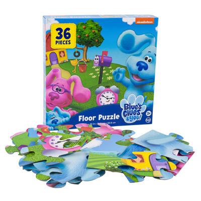 blues clues 36pc floor puzzle -- 6 per case