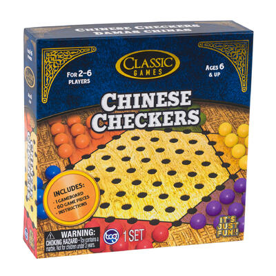 classic chinese checkers game -- 12 per case