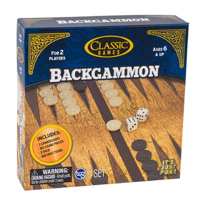 classic backgammon game -- 12 per case