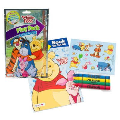 winnie the pooh play pack -- 48 per case