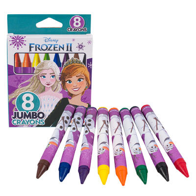 disney frozen 8ct jumbo crayon -- 24 per case