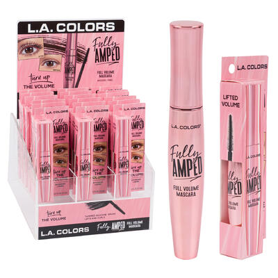 la colors fully amped mascara -- 18 per case