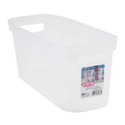 sterilite narrow storage bin- 15 x16 -- 8 per case
