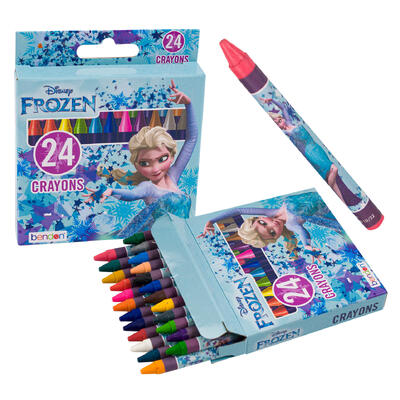 disney frozen 24ct crayons -- 24 per case