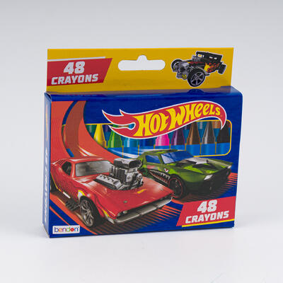 hot wheels 48ct crayons -- 24 per case