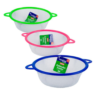 colander- 7.8 d- 3 assorted colors -- 48 per case