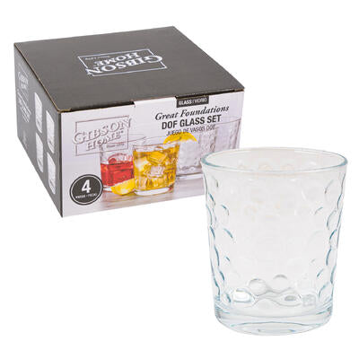 gibson 4pc bubbles glass set- 13oz -- 6 per case