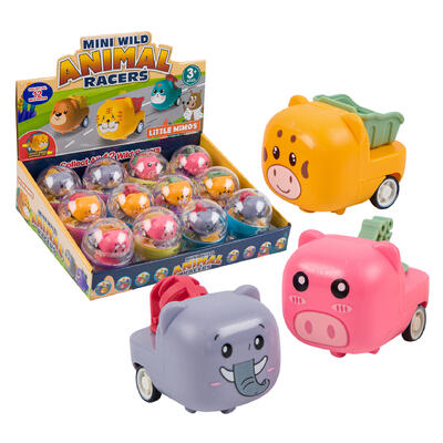 little mimos animals vehicle- 1.6 - assorted -- 36 per case
