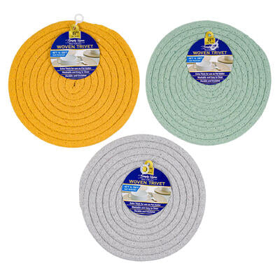 simply home trivet- 8 - 3 assortments -- 48 per case