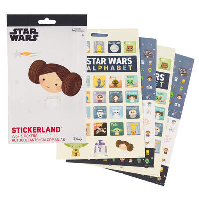 star wars 4pg stickers -- 72 per box