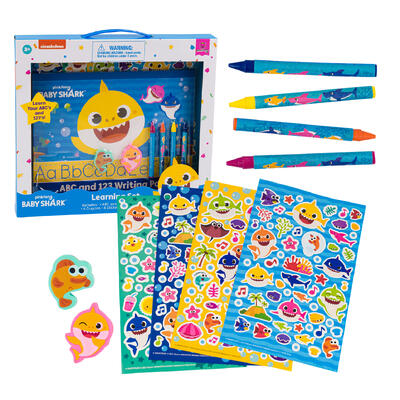baby shark abc and 123 40pc learning set -- 12 per case