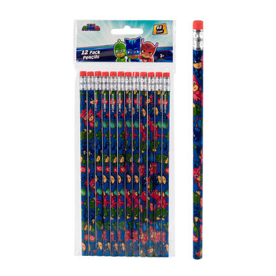 pj masks 12ct pencils -- 48 per case