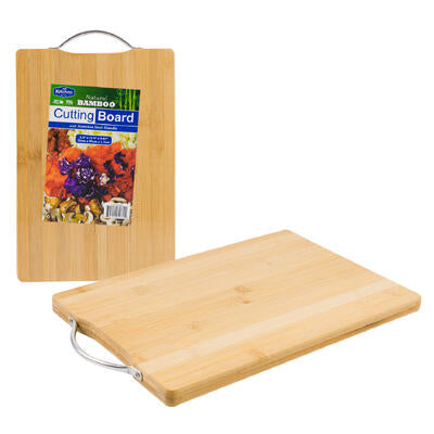 kitchen and co bamboo cutting board- 12.6 -- 24 per case