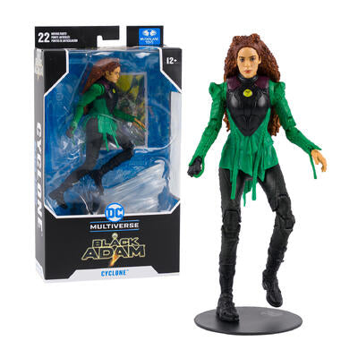 dc multiverse black adam cyclone action figure -- 6 per case