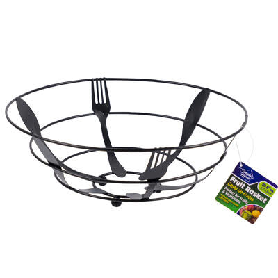simply home round fruit basket- 10.8 d -- 48 per case