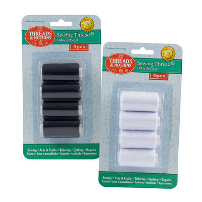 4pc sewing thread- 2 assortments -- 36 per case