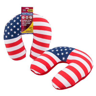 simply home usa neck pillow -- 12 per case