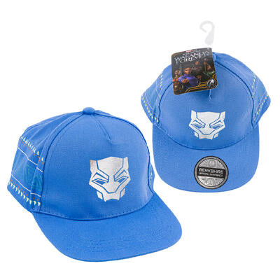 avengers black panther baseball cap- blue -- 72 per case