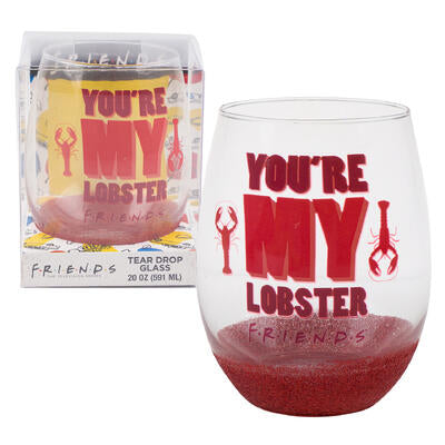 friends you re my lobster glass- 20oz -- 4 per box