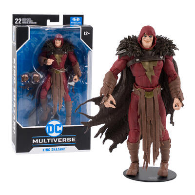 dc multiverse king shazam action figure- 7 -- 6 per case