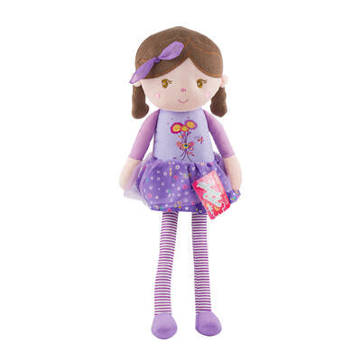olivia plush rag doll- 20 -- 32 per case