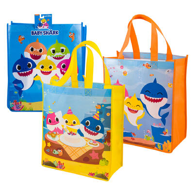 baby shark bag- large- 3 assortments -- 96 per case
