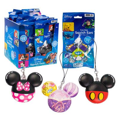 disney fun ears squishy- 7 - assorted -- 36 per box