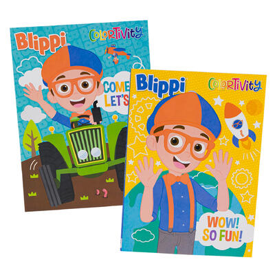 blippi 64pg coloring book- 2 assortments -- 36 per case