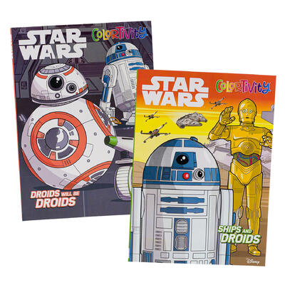 star wars 64pg coloring book- 2 assortments -- 36 per case
