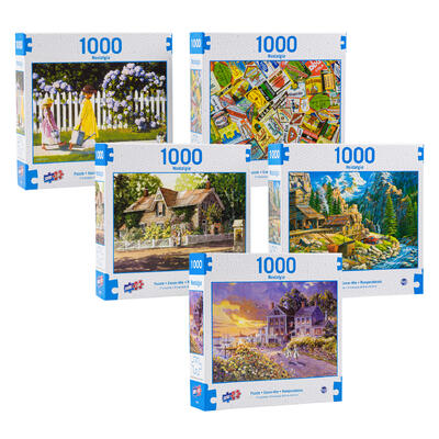 nostalgia collection 1000pc puzzle- asst as is -- 6 per case