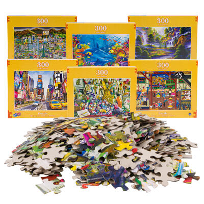 royale deluxe 300pc puzzle- 6 assortments -- 6 per case