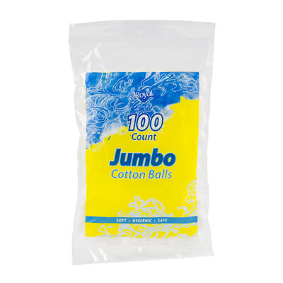 100ct jumbo cotton balls -- 48 per case
