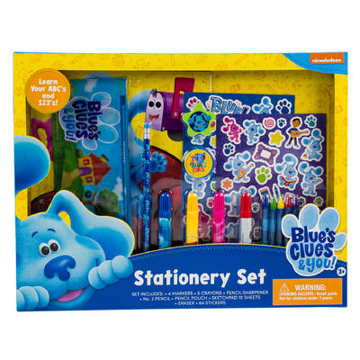 blues clues 30pc stationery set -- 12 per case