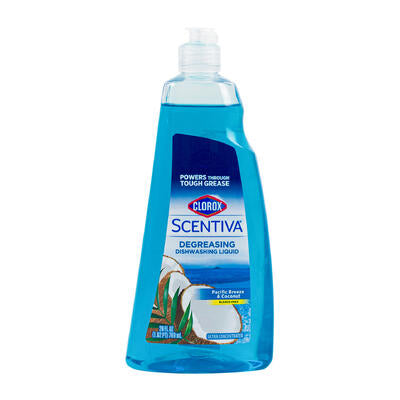 clorox pacific breeze and coconut dish soap- 26oz -- 6 per case