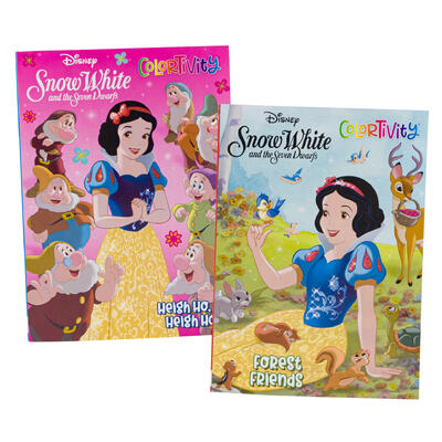 snow white 64pg coloring book- 2 assortments -- 36 per case