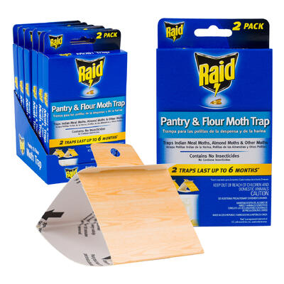 raid 2ct pantry and flour moth trap -- 12 per case
