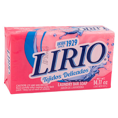 lirio laundry soap- 400gm- pink -- 25 per case