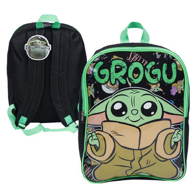 star wars baby yoda backpack- 15 - 2 assortments -- 12 per case