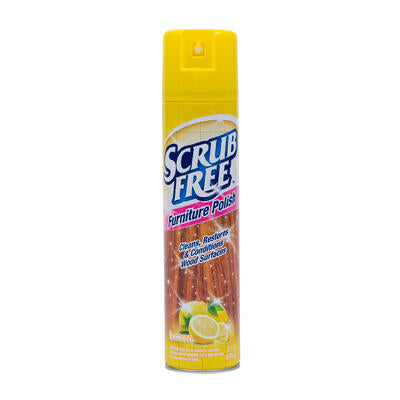 scrub free furniture polish- 9.7oz -- 12 per case