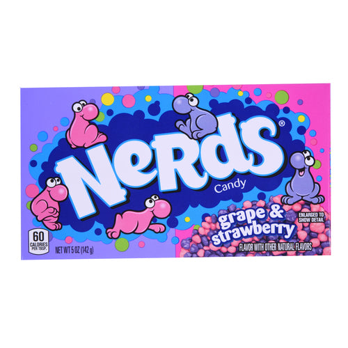 nerds grape strawberry conc box 5 oz -- 12 per case
